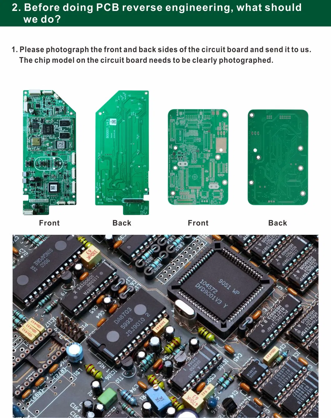 PCB Cloning Printed Circuit Board Manufacturer Electronics Circuit Board Manufacturers China Reverse Engineering Service