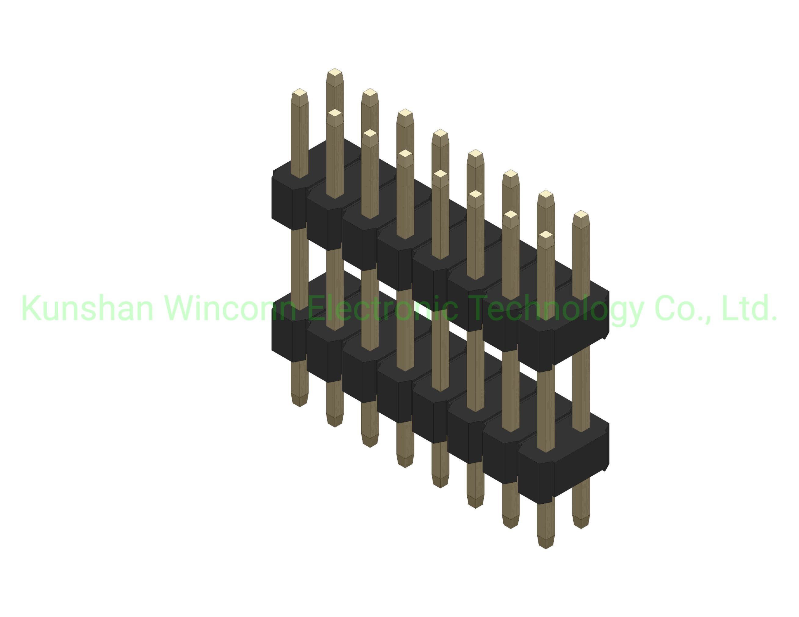 Pin Header 12p 14p 16p 18p 20p 22p 24p 26p 28p 30p Socket Double Housing