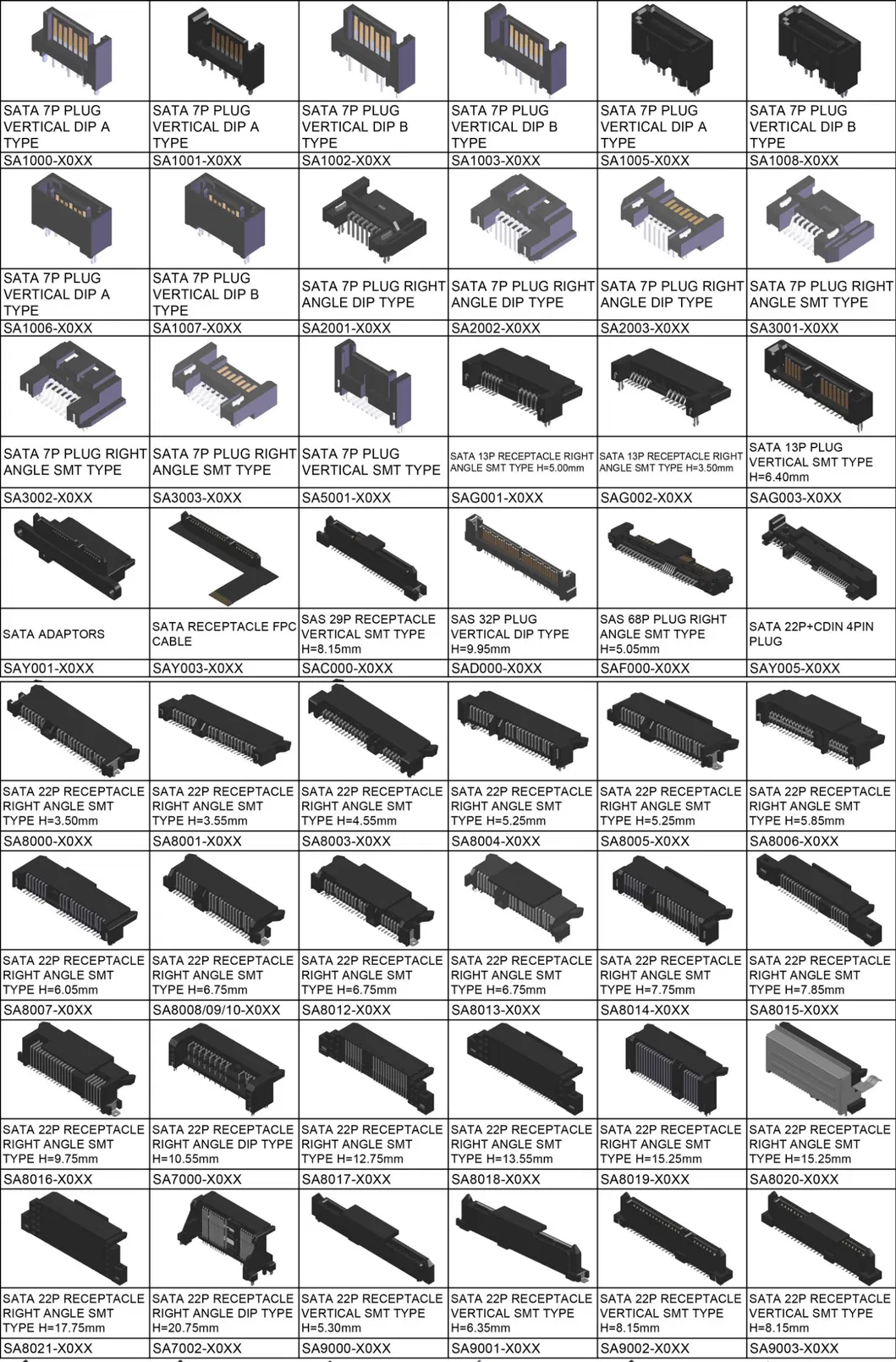 Pin Header 12p 14p 16p 18p 20p 22p 24p 26p 28p 30p Socket Double Housing