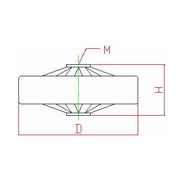 Plate-Shaped High Frequency Vacuum Capaciotr (PE140, 2000PF, 13KV , 90kVA)