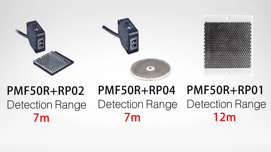 Pmf50r Reflective Photoelectric Sensor, Multiple Distance Infrared Sensor