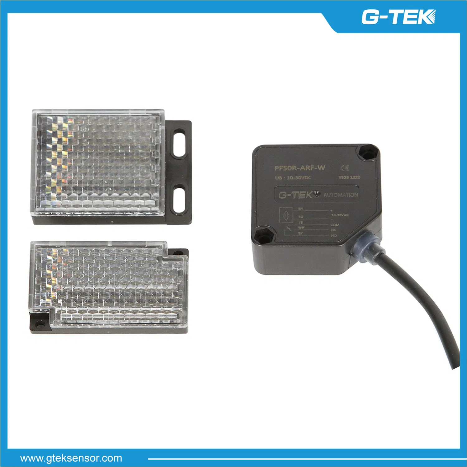 Pmf50r Reflective Photoelectric Sensor, Multiple Distance Infrared Sensor