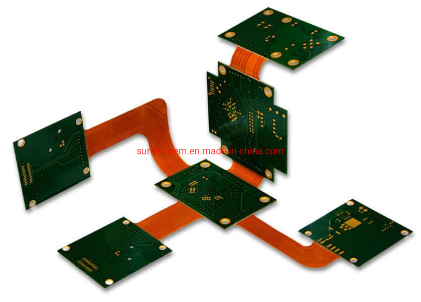 Polyimide PCB Prototype with Fr4 Stiffener and Polyimide Stiffener