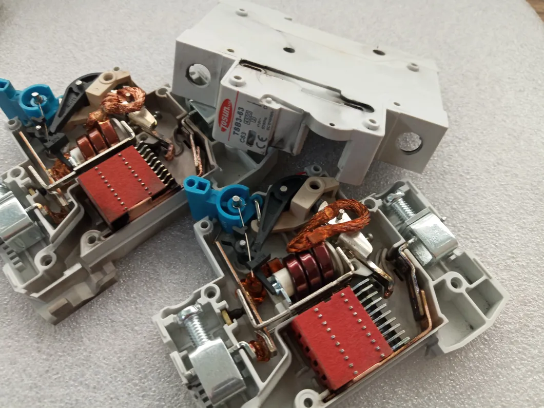 Real Breaking Capacity MCB Miniature Circuit Breaker Approved by BV