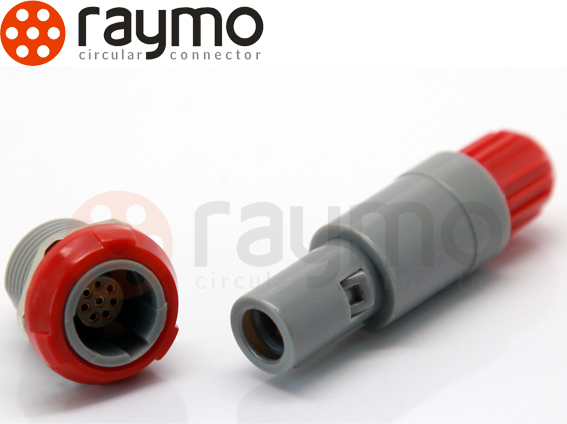 Redels Medical Circular Push Pull Plastic Connector Factory