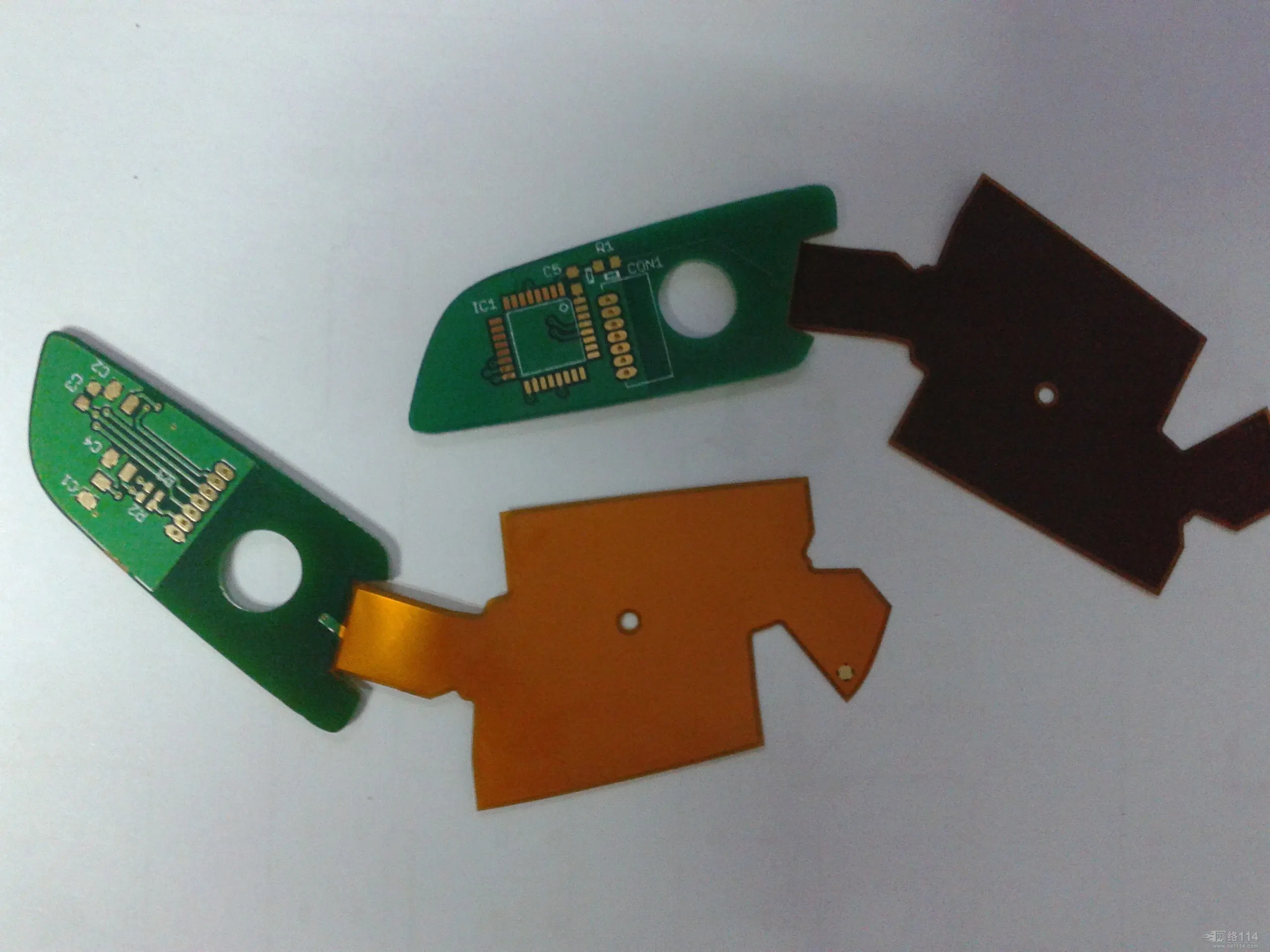Rigid Flexible PCB Black Color From Factory
