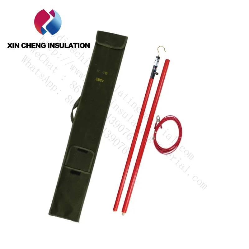 Safety Equipment 35kv Insulation Static Discharge Rod