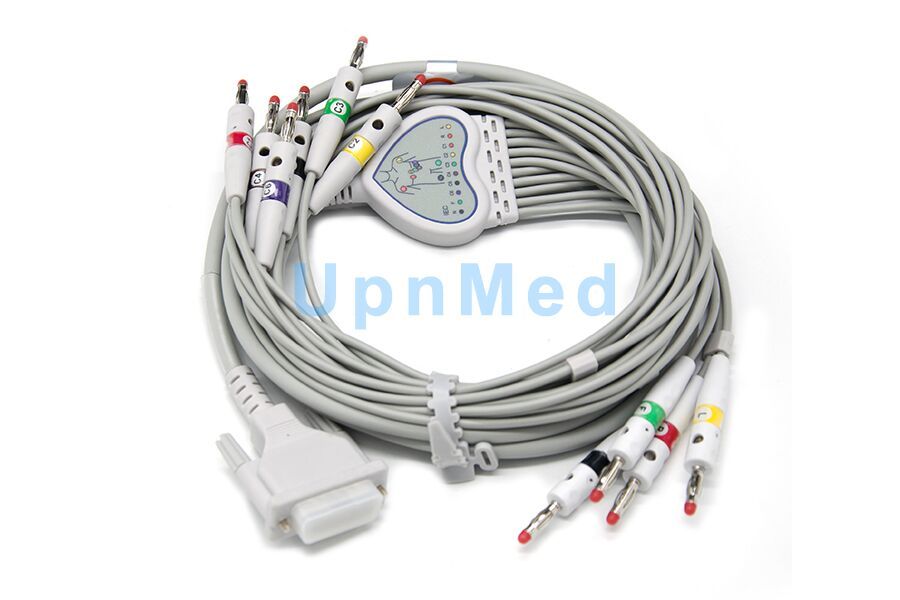 Schiller At1 At2 At3 10 Lead ECG EKG Cable