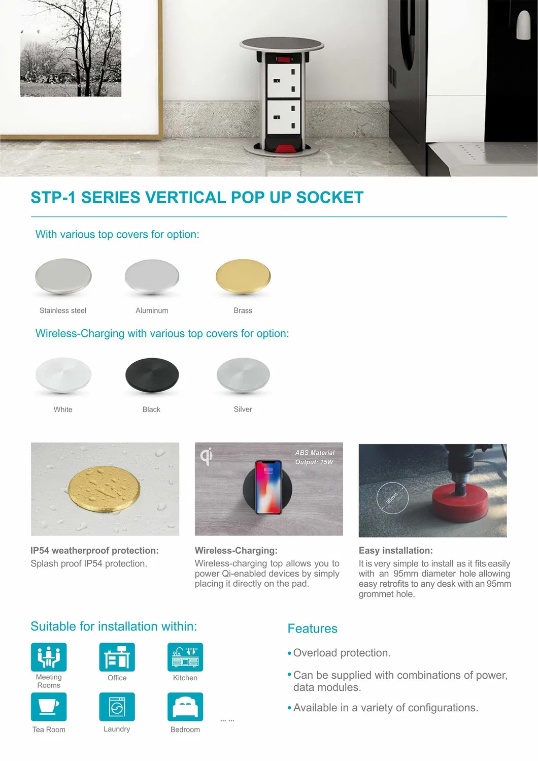 Sinoamigo Table Top Cable Outlet