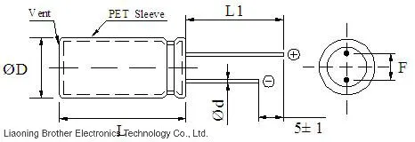 Staring Capaictor 2.7V 5.0f Farad Capacitor
