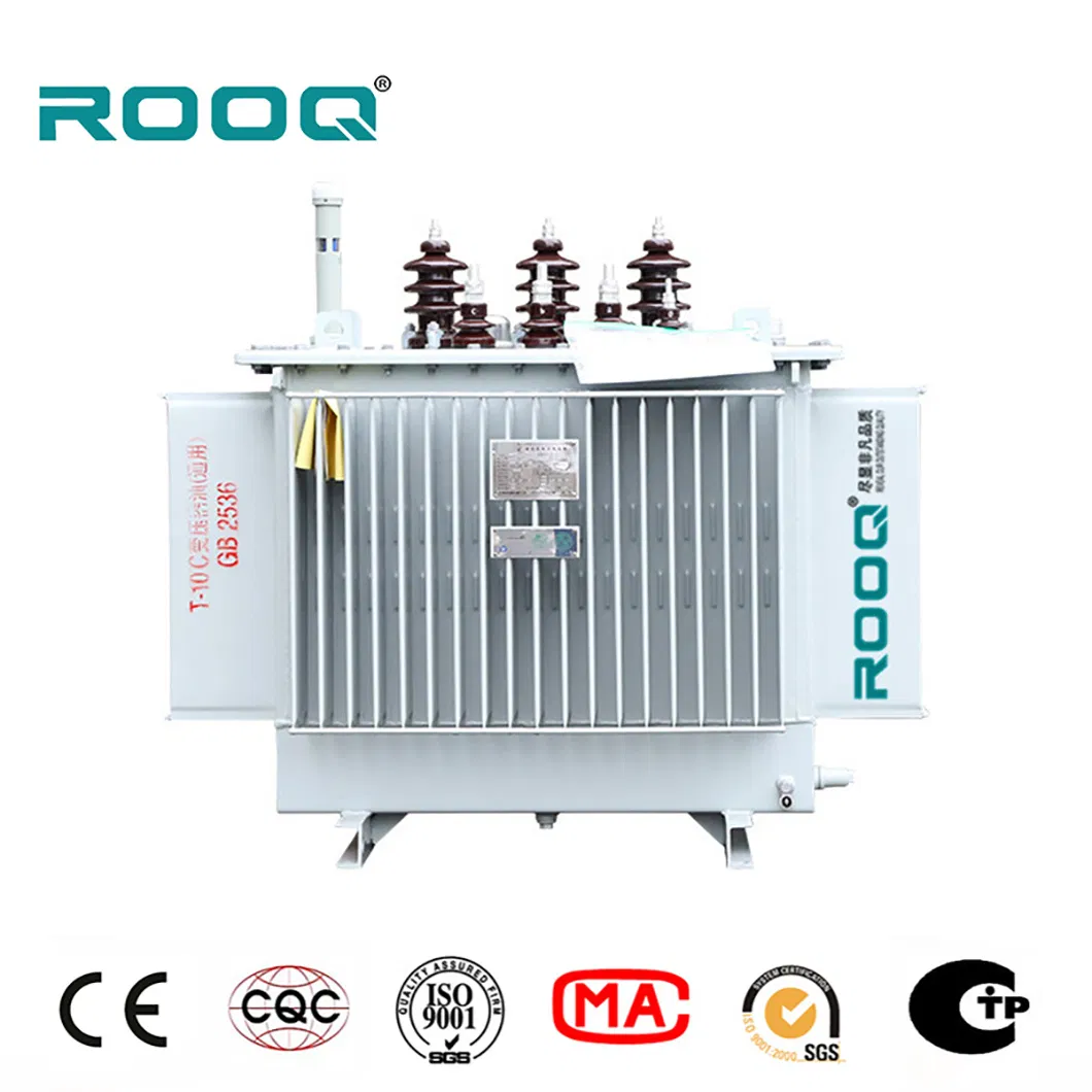 Supply Copper 11kv 33kv 2000kVA 2mva Oil Immersed Distribution Transformer