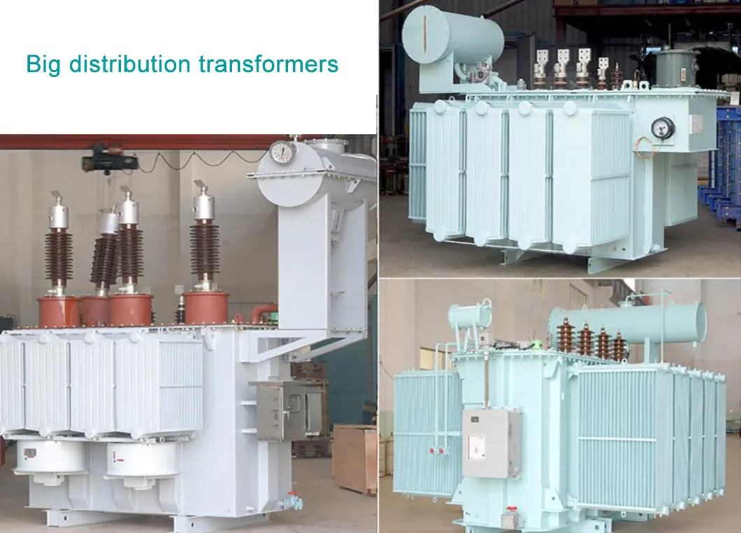 Supply Copper 11kv 33kv 2000kVA 2mva Oil Immersed Distribution Transformer