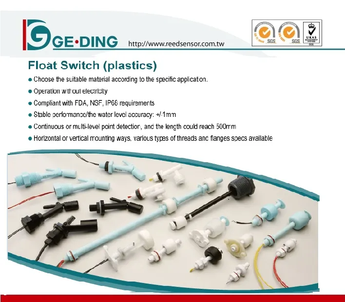Switch Read Upper Water Level Lead Free Water Level Detect