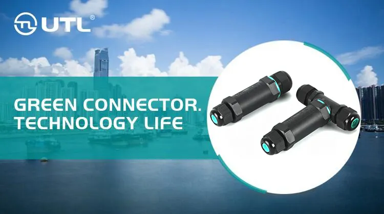 T-Shape IP68 Terminal Block Electrical Socket Waterproof Connector