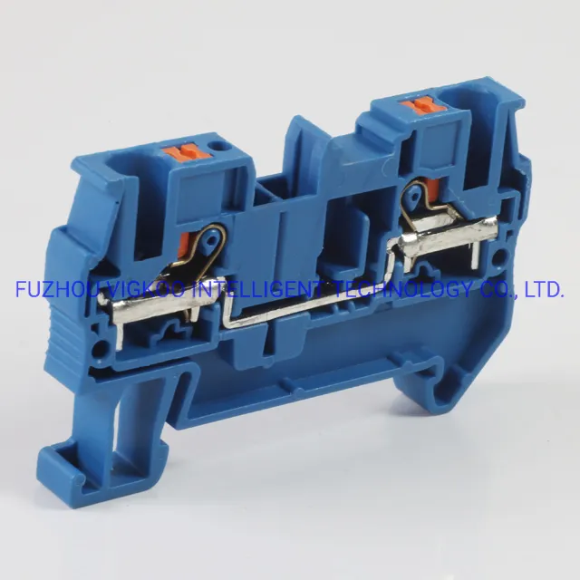 Terminal Block Uj6-4 Can Be Connected Directly Without a Tool for Industry
