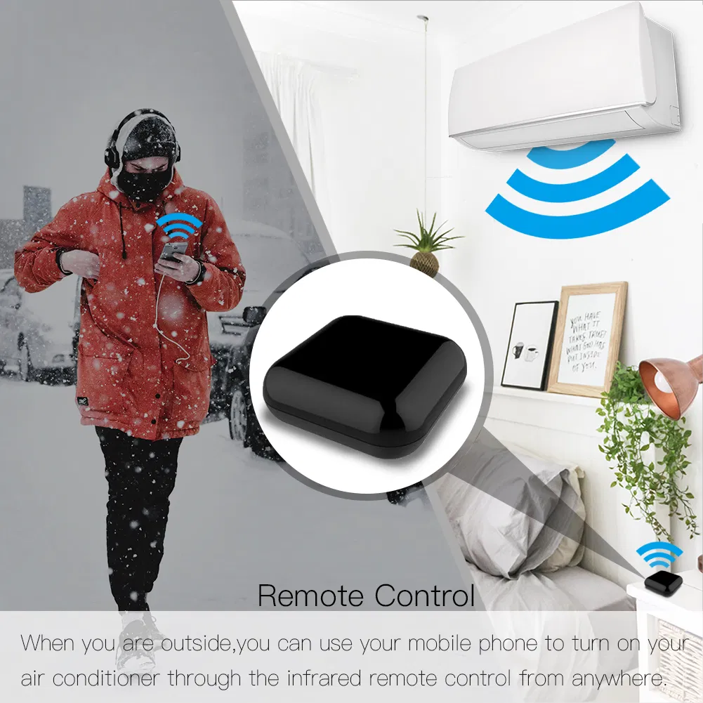 Tuya Smart Infrared+RF315+RF433 Infrared Remote Control All-in-One Smart Universal Air Conditioner TV Fan Smartlife APP Remote Control Alexa Acho Google Home