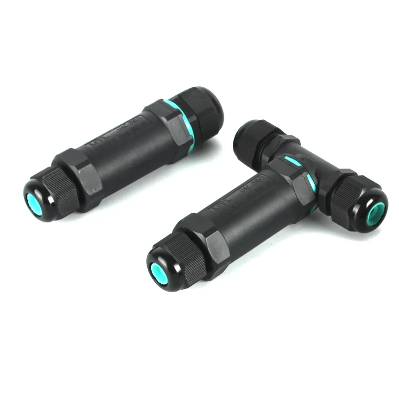 Uac -200/03t T Shape 3poles IP68 Wire Connector for Outdoor