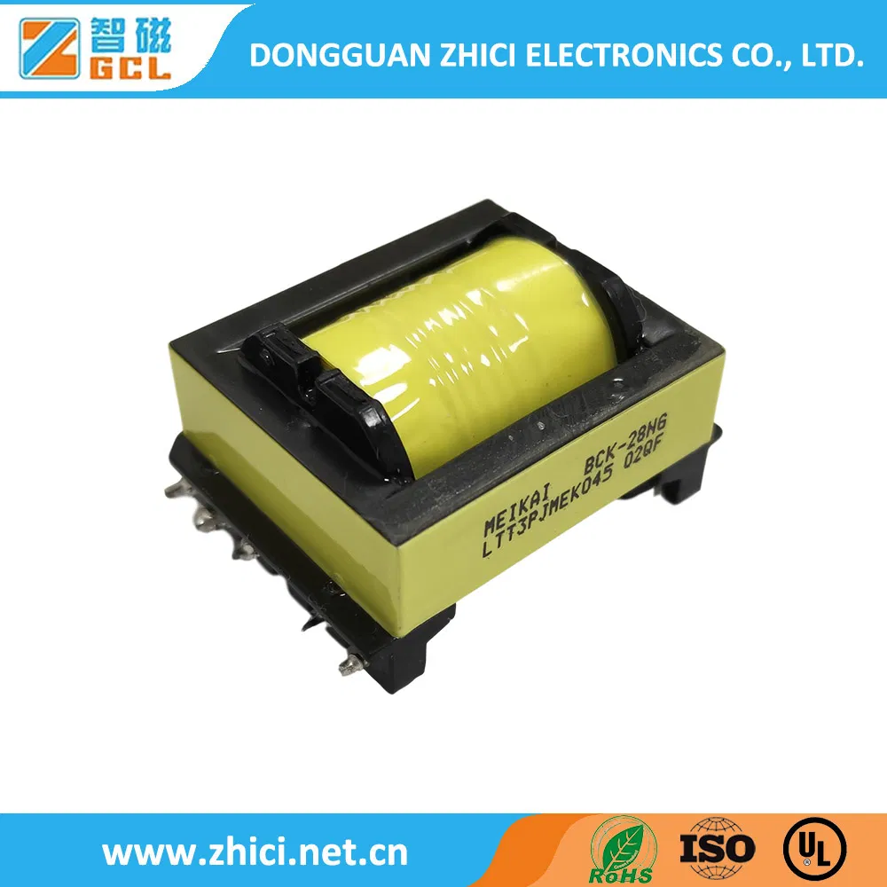 UL Approved Er28 High Electric Voltage Frequency Power Transformer for Visual Signaling Equipment