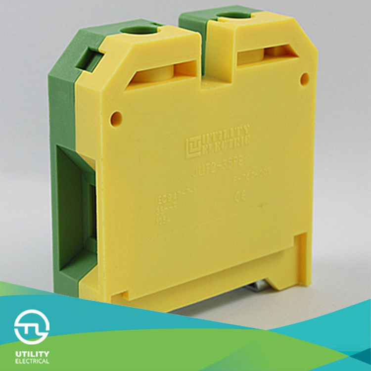 Utl Earth Terminal Earth Clamp Ground Terminal Blocks Jut2-35PE