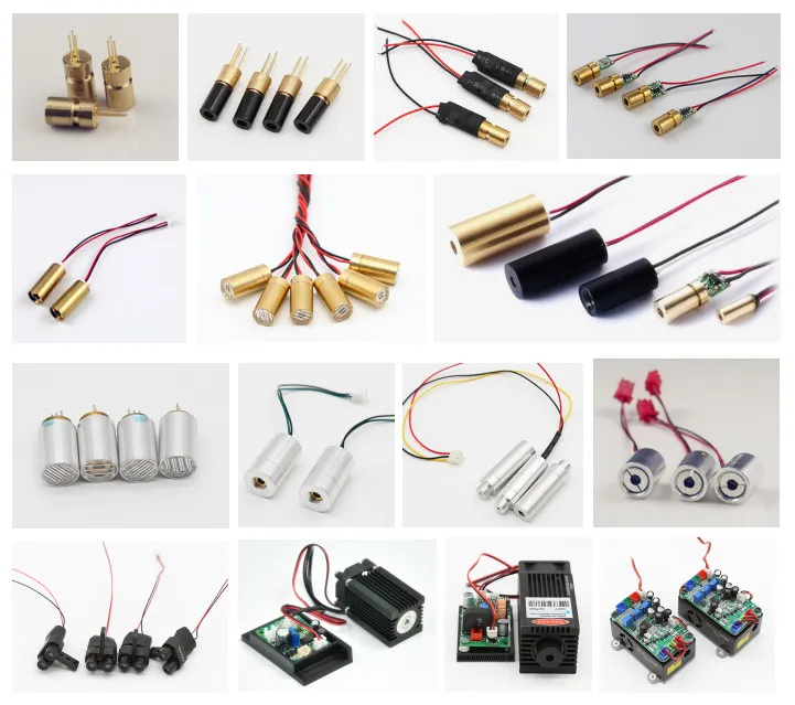 UV 405nm 300MW Violet Fiber Coupled Laser Module for Ldi Technology