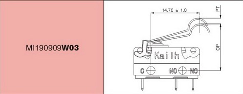 Waterproof and Dustproof of Micro Switch-Mi190909W03