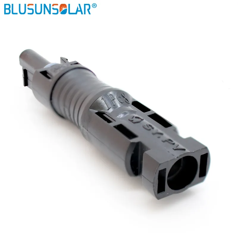 Waterproof IP68 MC4 Diode Connector TUV Certification for Solar PV System