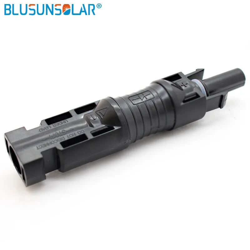 Waterproof IP68 MC4 Diode Connector TUV Certification for Solar PV System