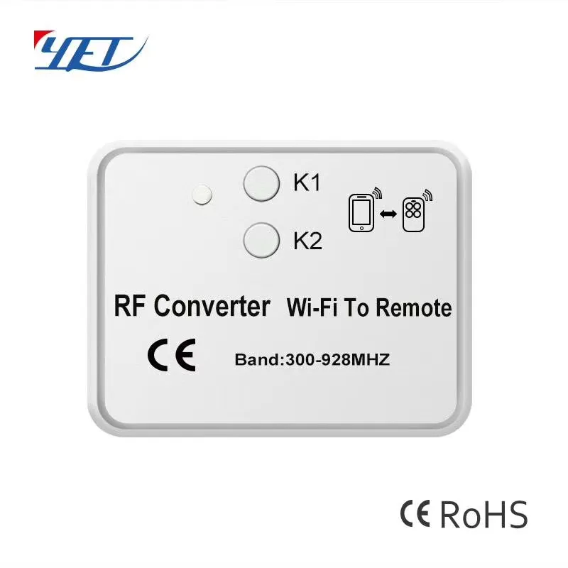 WiFi to RF Converter 240-930MHz Remote Control Smart Home Yet6956